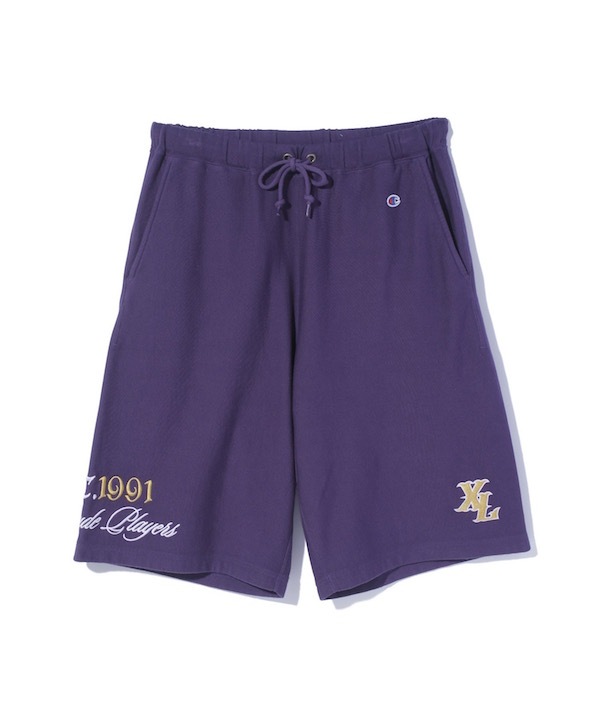 XLARGE �������ȥ�顼�� XLARGE x Champion SWEAT SHORTS