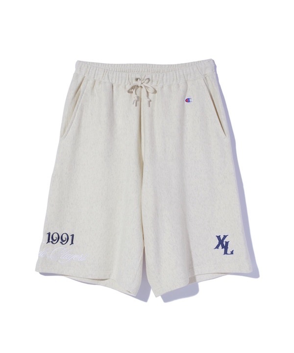 XLARGE �������ȥ�顼�� XLARGE x Champion SWEAT SHORTS