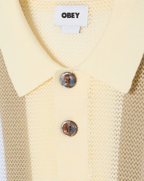 OBEY ���٥� Obey Seth Polo Sweater