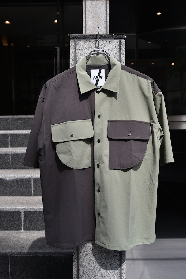 NATURAL KILLER �ʥ����륭�顼 2Tone Open Collar Shirt