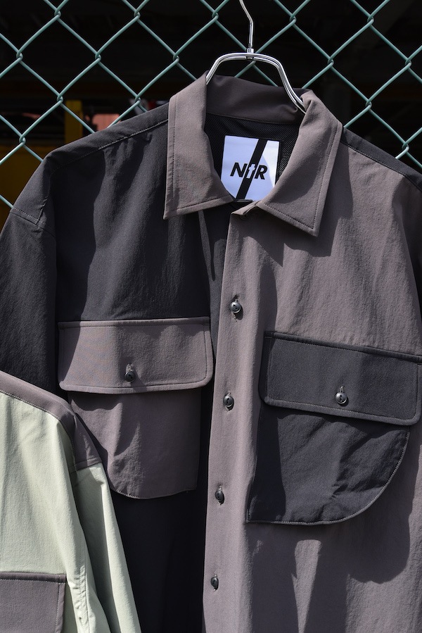 NATURAL KILLER �ʥ����륭�顼 2Tone Open Collar Shirt