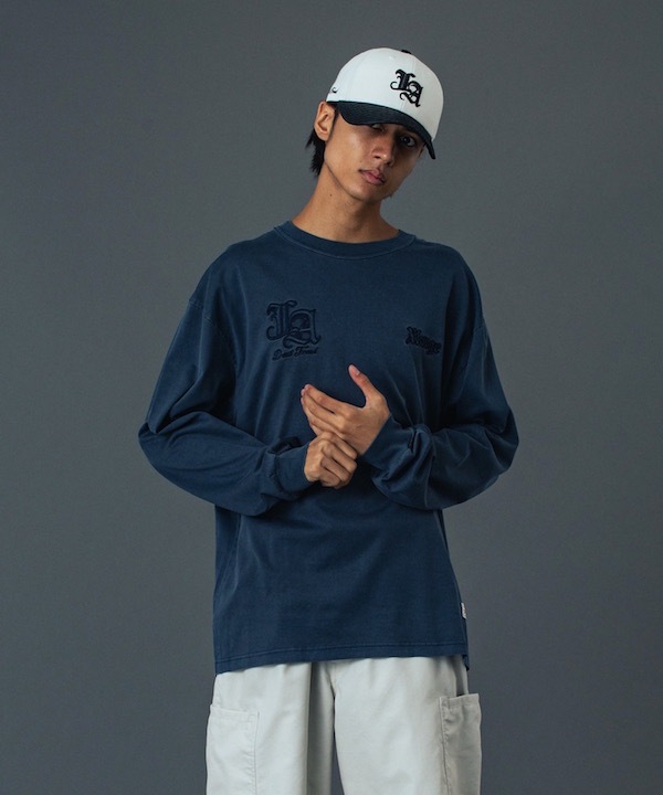 XLARGE �������ȥ�顼�� PATCHED OLD ENGLISH L/S TEE