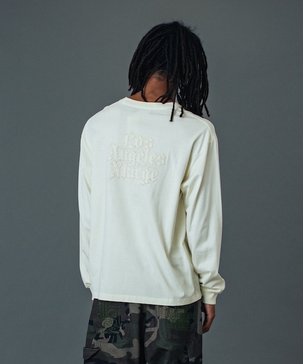 XLARGE �������ȥ�顼�� PATCHED OLD ENGLISH L/S TEE