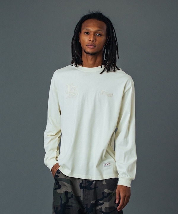 XLARGE �������ȥ�顼�� PATCHED OLD ENGLISH L/S TEE
