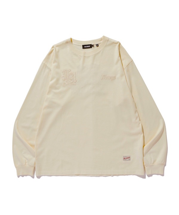 XLARGE �������ȥ�顼�� PATCHED OLD ENGLISH L/S TEE