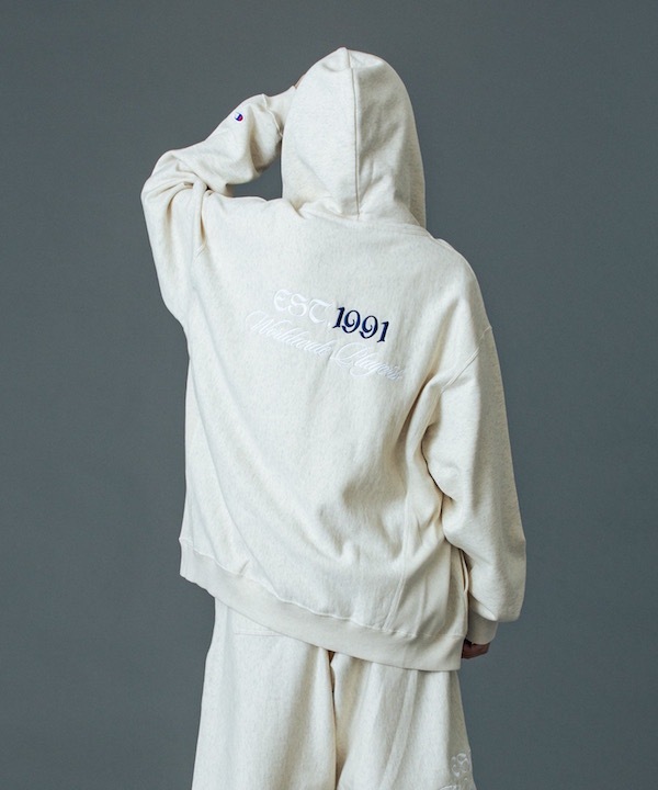 XLARGE �������ȥ�顼�� XLARGE x Champion ZIPUP HOODED SWEATSHIRT