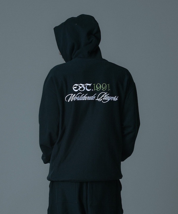 XLARGE �������ȥ�顼�� XLARGE x Champion ZIPUP HOODED SWEATSHIRT