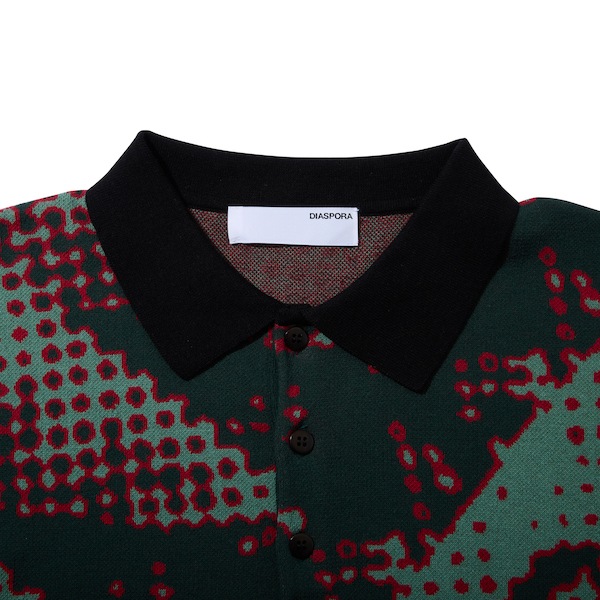 Diaspora skateboards �ǥ������ݥ� Brushed Terrain Knit Polo