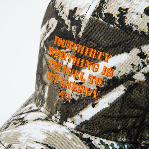 430 fourthirty �ե��������ƥ� CAMO 6P CAP