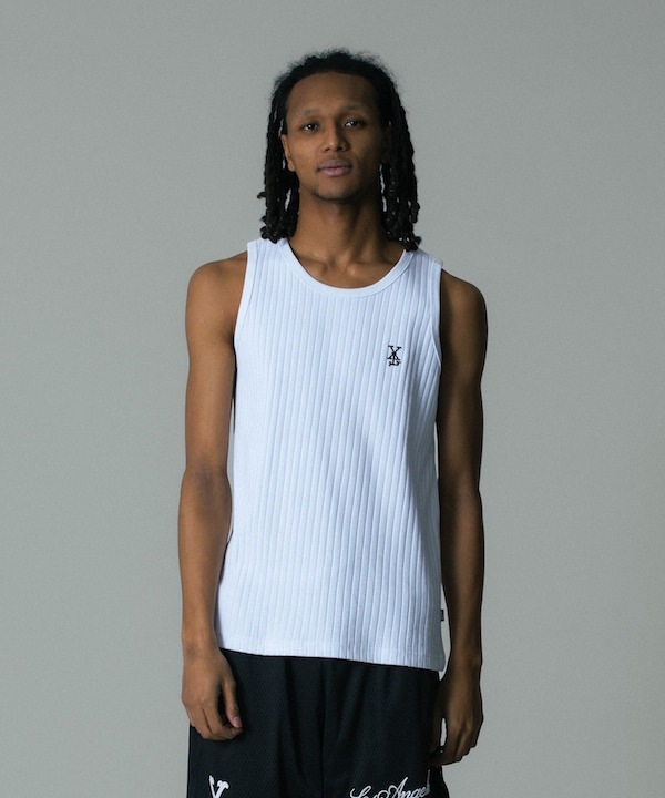 XLARGE �������ȥ�顼�� DROP NEEDLE RIB TANK TOP