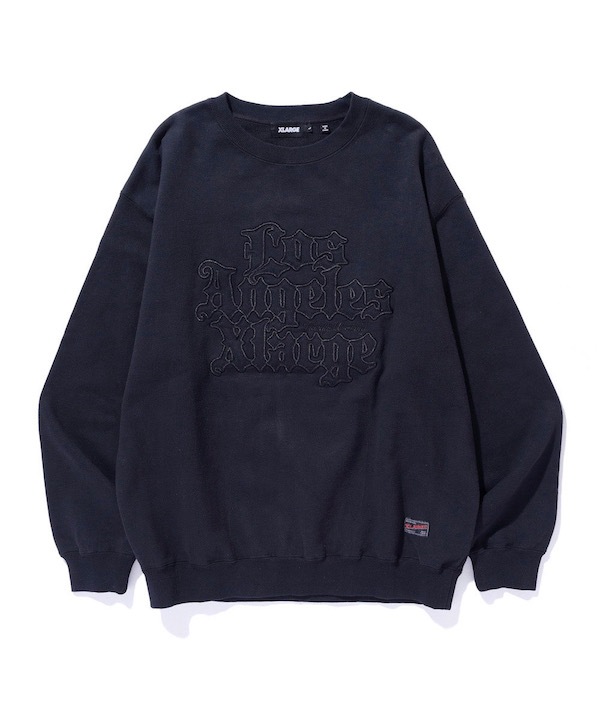 XLARGE �������ȥ�顼�� PATCHED OLD ENGLISH CREWNECK SWEATSHIRT