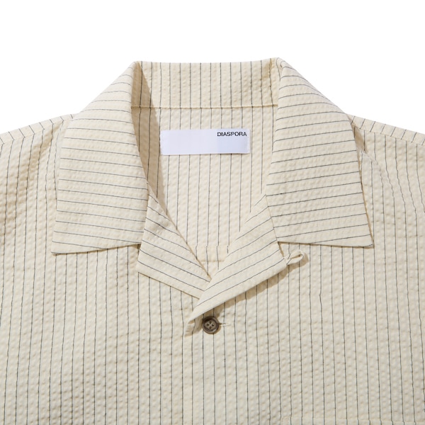 Diaspora skateboards �ǥ������ݥ� Seersucker Montara Shirt