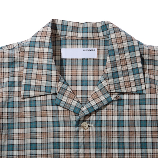 Diaspora skateboards �ǥ������ݥ� Seersucker Montara Shirt
