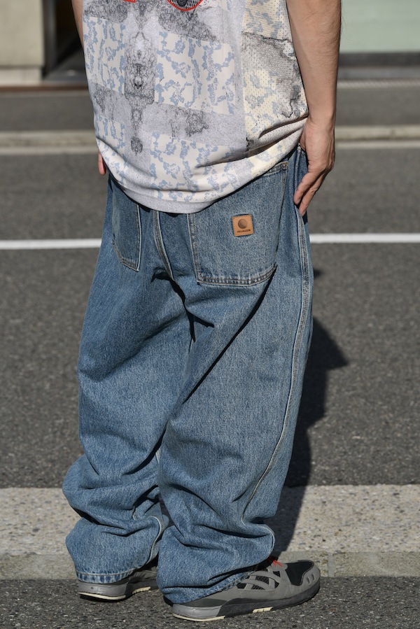 Hellrazor �إ�쥤���� BAGGIE DENIM PANTS