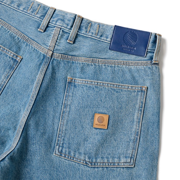Hellrazor �إ�쥤���� BAGGIE DENIM PANTS