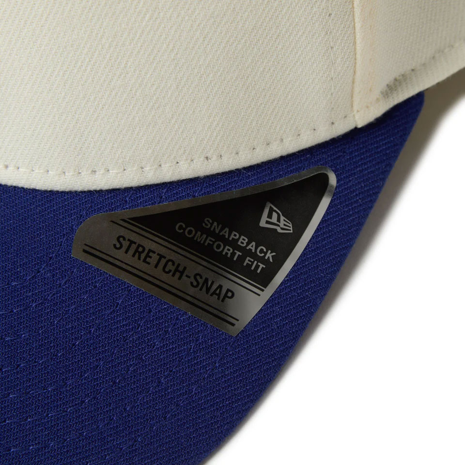 NEW ERA ˥塼 9SEVENTY Stretch Series Los Angeles Dodgers Chrome/Dark Royal Visor