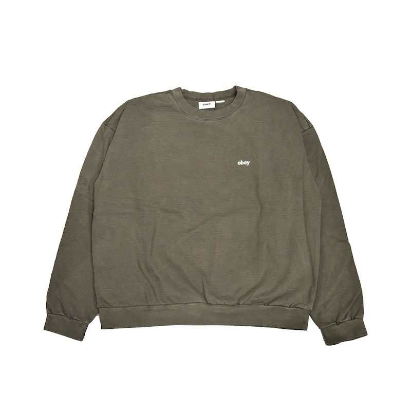 OBEY ���٥� Lowercase Pigment Crew