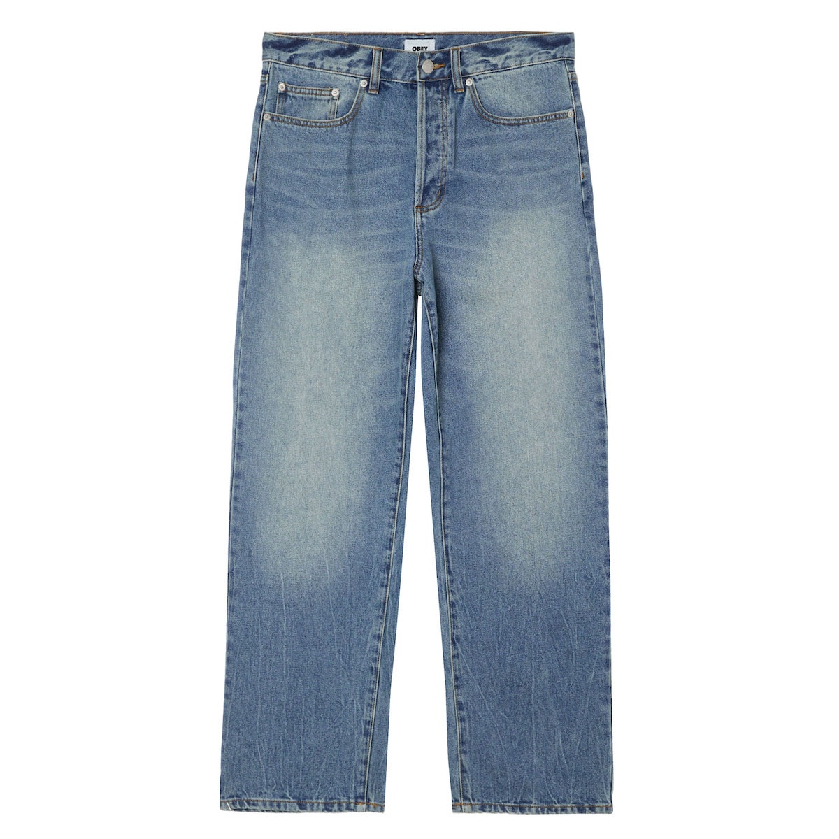OBEY ���٥� Classic Baggy Vintage Denim
