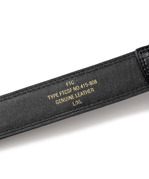 FTC ���եƥ������� CROC LEATHER BELT
