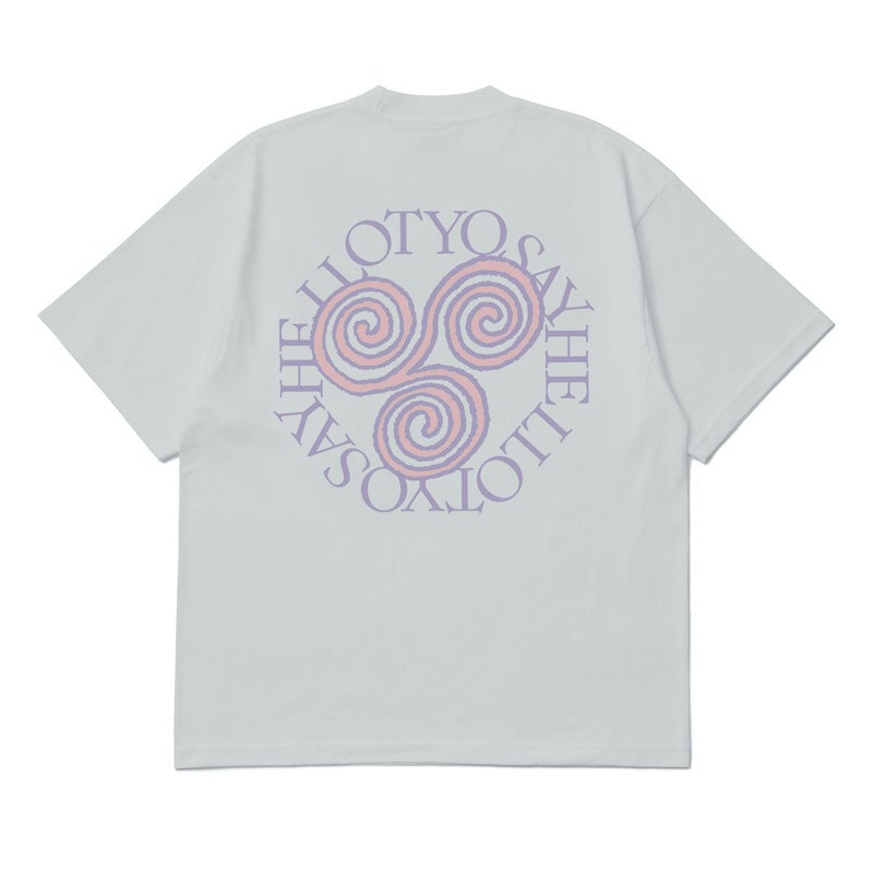 SAYHELLO �����ϥ��� Pigment Slap Logo Tee