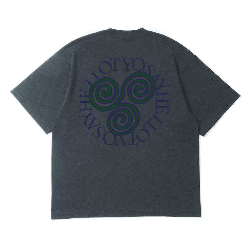SAYHELLO �����ϥ��� Pigment Slap Logo Tee