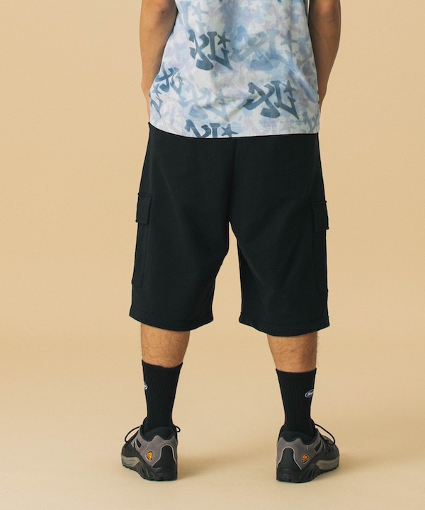 XLARGE �������ȥ�顼�� SWEAT CARGO SHORT PANTS