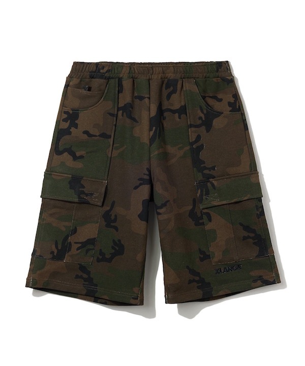 XLARGE �������ȥ�顼�� SWEAT CARGO SHORT PANTS
