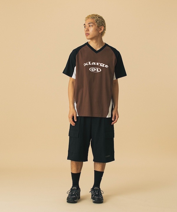 XLARGE �������ȥ�顼�� SWEAT CARGO SHORT PANTS