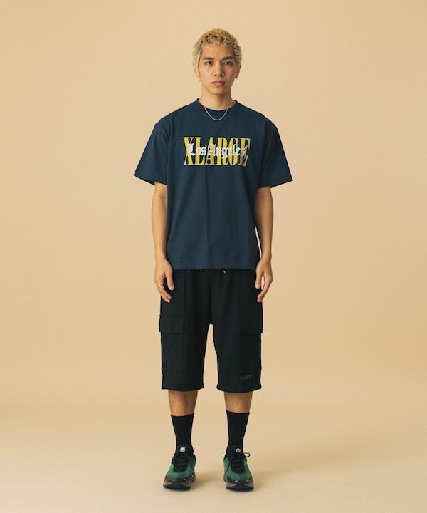 XLARGE �������ȥ�顼�� SWEAT CARGO SHORT PANTS
