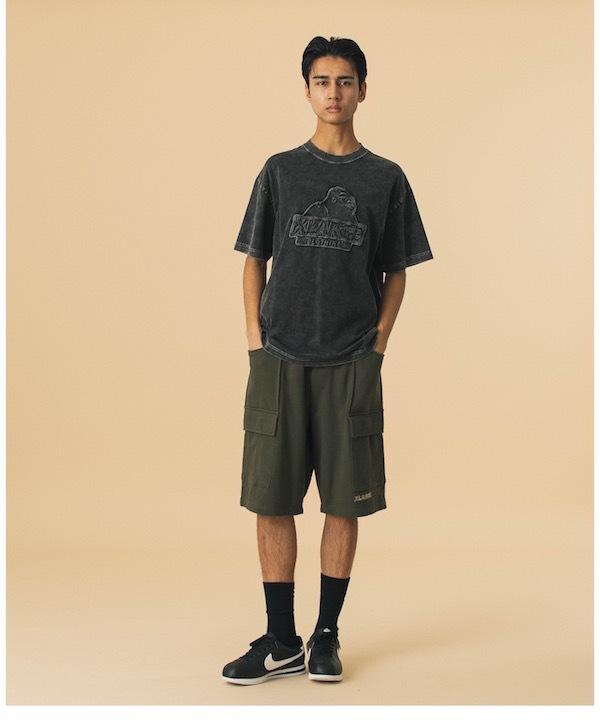 XLARGE �������ȥ�顼�� SWEAT CARGO SHORT PANTS