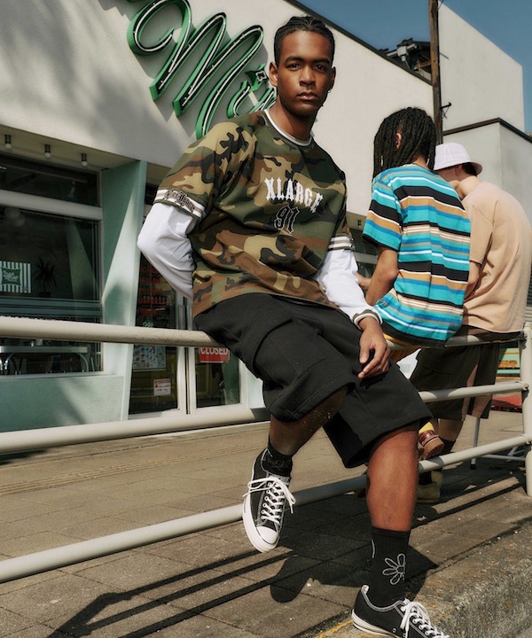 XLARGE �������ȥ�顼�� SWEAT CARGO SHORT PANTS