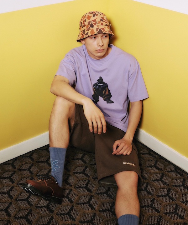 XLARGE �������ȥ�顼�� SWEAT CARGO SHORT PANTS