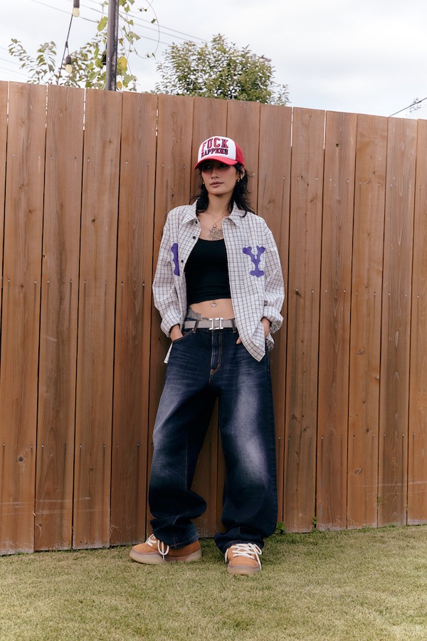 WOKE EDGE �����������å� Star Logo Selvedge Denim