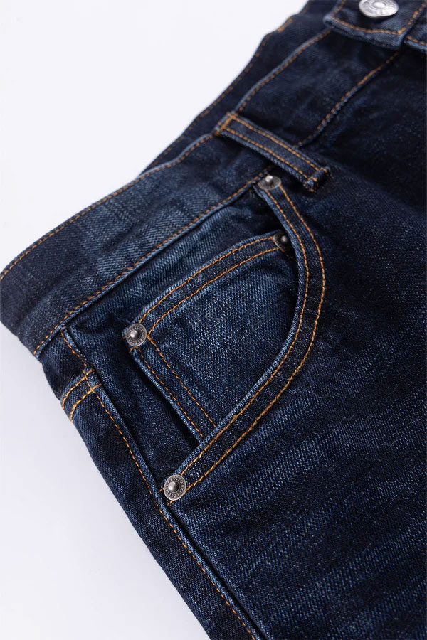 WOKE EDGE �����������å� Star Logo Selvedge Denim