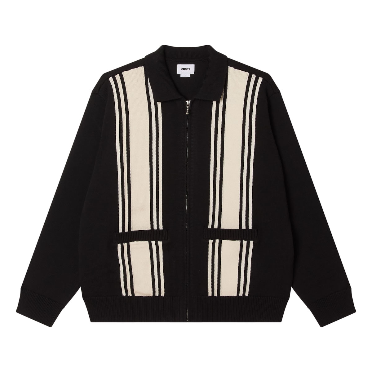OBEY ���٥� Obey Matt Zip Up Sweater