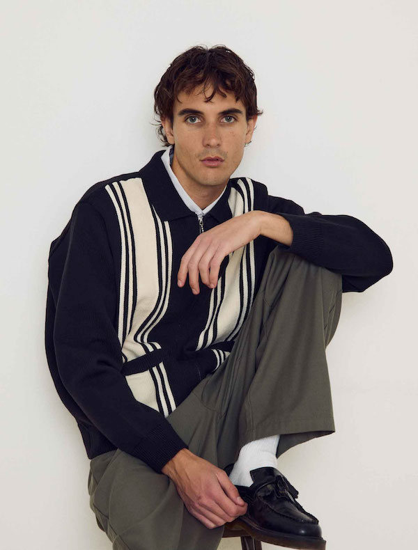 OBEY ���٥� Obey Matt Zip Up Sweater