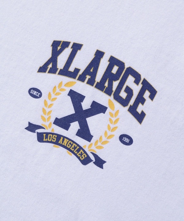 XLARGE �������ȥ�顼�� COLLEGE LOGO S/S TEE