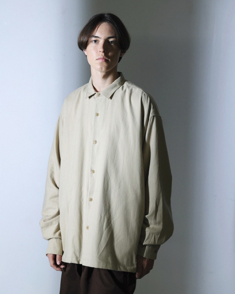 organicsta �������˥å����� ORGANIC COTTON FLANNEL SHIRT JACKET