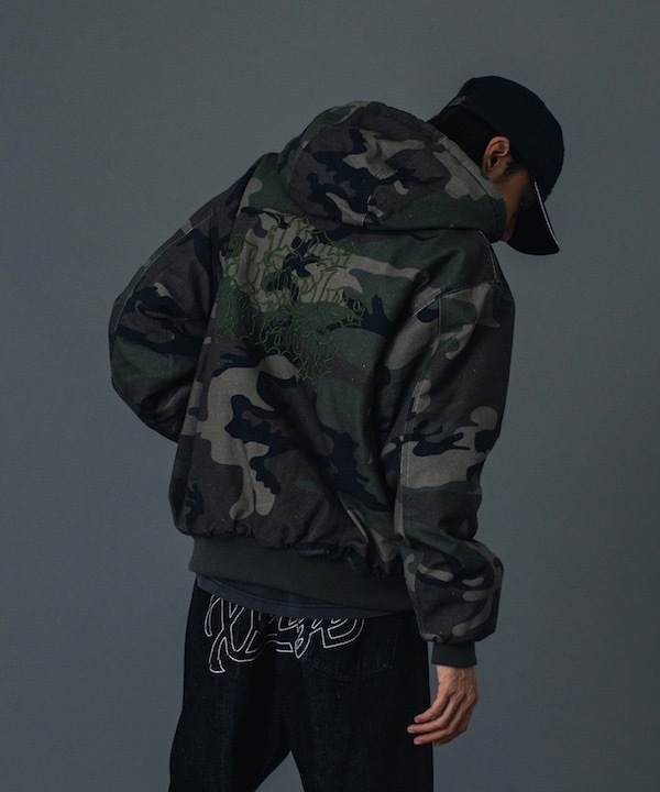 XLARGE �������ȥ�顼�� PATCHED OLD ENGLISH HOODED WORK JACKET