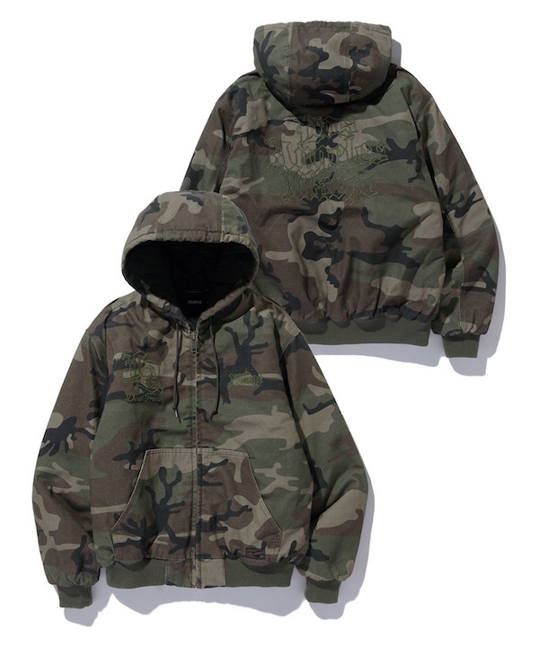 XLARGE �������ȥ�顼�� PATCHED OLD ENGLISH HOODED WORK JACKET