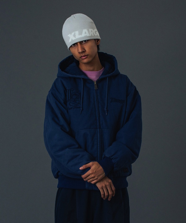 XLARGE �������ȥ�顼�� PATCHED OLD ENGLISH HOODED WORK JACKET