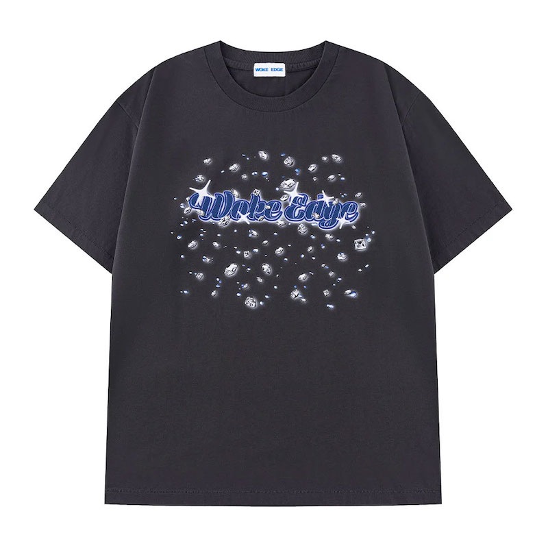 WOKE EDGE �����������å� Diamond Logo Tee