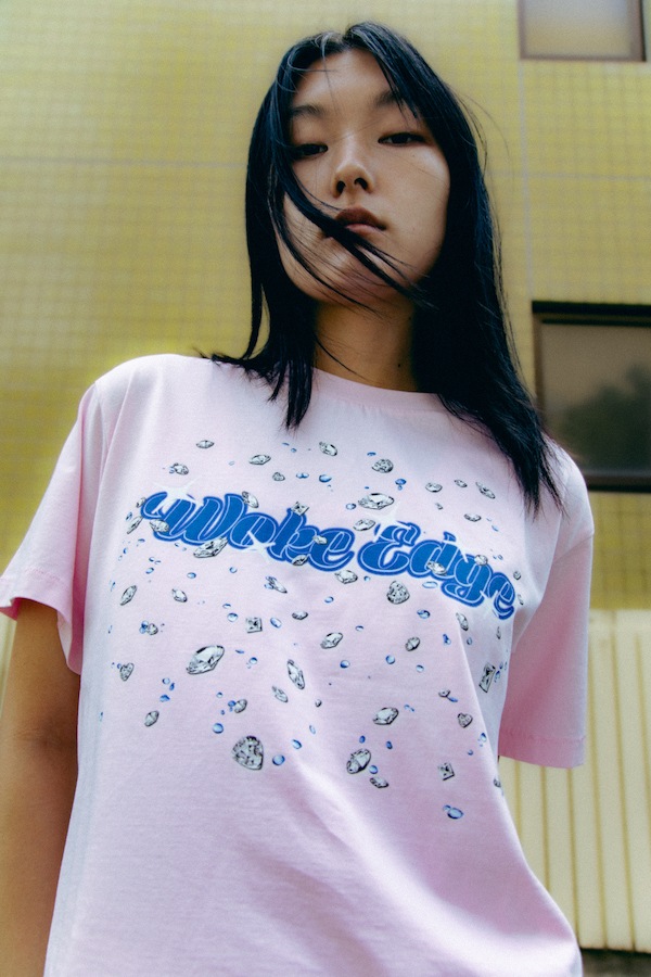 WOKE EDGE �����������å� Diamond Logo Tee