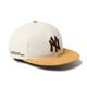 NEW ERA �˥塼���� RC 9FIFTY Newyork Yankees Off White/Mustard Suede Visor
