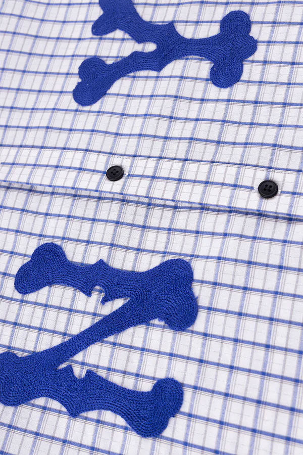 WOKE EDGE �����������å� Ny Glit Check Shirt