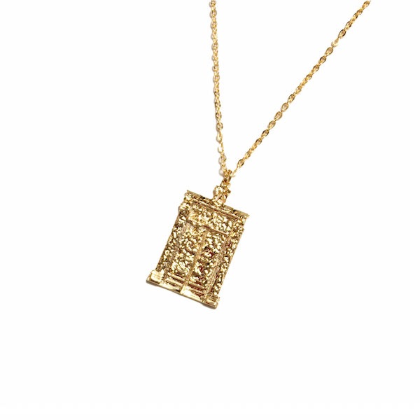 Hellrazor �إ�쥤���� HELLGATE NECKLACE GOLD PLATED
