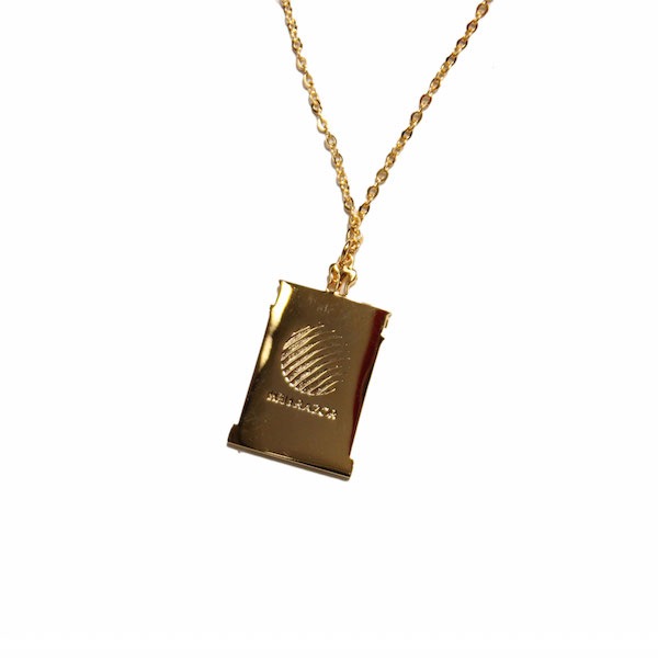 Hellrazor �إ�쥤���� HELLGATE NECKLACE GOLD PLATED