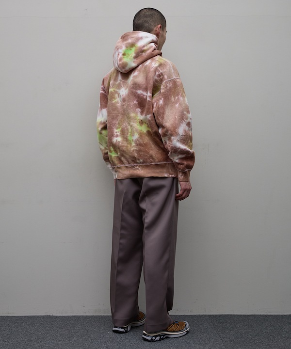 BAL Х LOGO TIE DYE HOODIE by YUKIDYE