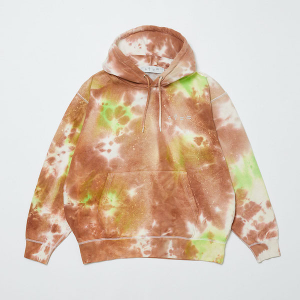 BAL Х LOGO TIE DYE HOODIE by YUKIDYE