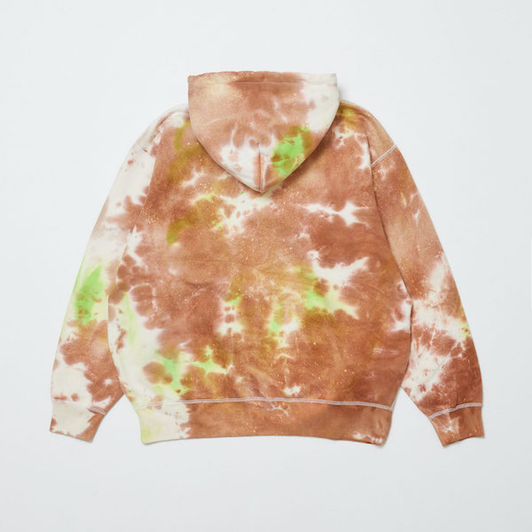 BAL Х LOGO TIE DYE HOODIE by YUKIDYE